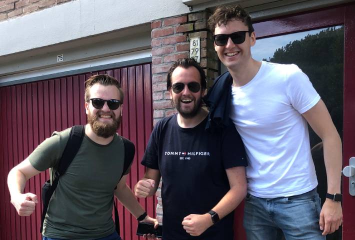 Vriendenweekend speelt Capture The Flag